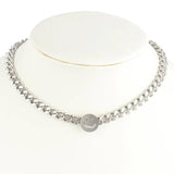 316L Stainless Steel Heart Necklace Choker Necklace Birthday Gift