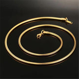 Punk Vintage Silver Stainless Steel Thin Round Choker Necklace
