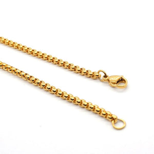 Titanium Steel Chain Necklaces for Men No Fade