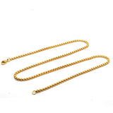 Titanium Steel Chain Necklaces for Men No Fade