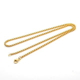 Titanium Steel Chain Necklaces for Men No Fade