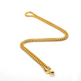 Titanium Steel Chain Necklaces for Men No Fade