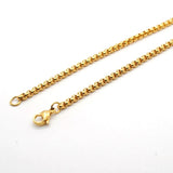 Titanium Steel Chain Necklaces for Men No Fade