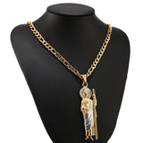 Stainless Steel Jude Thaddeus Necklace Christian