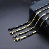 Titanium Steel Melon Seeds Stainless Steel Necklace Couple Models Necklace