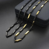 Titanium Steel Melon Seeds Stainless Steel Necklace Couple Models Necklace