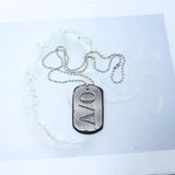 Game Jewelry Nicolas Brown Mercenary Necklace Gangsta Military Dog Tag