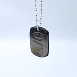 Game Jewelry Nicolas Brown Mercenary Necklace Gangsta Military Dog Tag