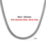 6mm Necklace Chain Stainless Steel For Pendant