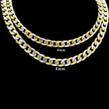 6mm Necklace Chain Stainless Steel For Pendant