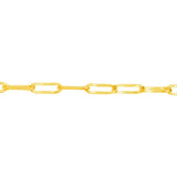 1 Meter Stainless Steel Square Paper Clip Chain Cords DIY Necklaces