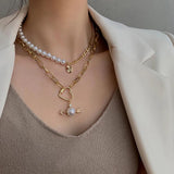 Heart Pendant Necklace for Women Choker Long Necklaces Vintage Jewelry