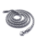 Men's Stainless Steel Chain Necklace - Classic Style