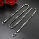 Men's Stainless Steel Chain Necklace - Classic Style