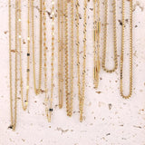 5pcs Stainless Steel Cross Chain Necklace DIY Lobster Clasp