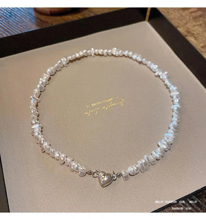 Baroque Irregular Pearl Necklace Pendant Necklace Jewelry