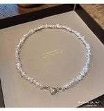 Baroque Irregular Pearl Necklace Pendant Necklace Jewelry
