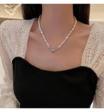 Baroque Irregular Pearl Necklace Pendant Necklace Jewelry