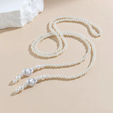 Adjustable Bow Chain Necklace Y2K Accessories