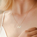 5Pcs Freshwater Pearl Necklace - Irregular Pendant Neck Chain DIY Jewelry
