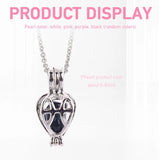 5 Pearls Natural Wish Pearl Pendant Necklace Charm Necklace Women Jewelry Lucky