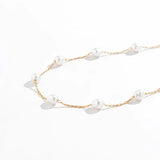 Baroque Pearl Chain Necklace for Women Y2K Jewelry Gift