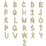 Zirconia Letter Pendant Pearl Necklace For Women Jewelry Gift