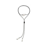 Goth Sexy Wax Line Adjustable Rope Back Chain Necklace Women