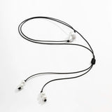 Goth Sexy Wax Line Adjustable Rope Back Chain Necklace Women