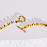 Freshwater Pearl Necklace with Stainless Steel Chain