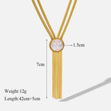316L SS Irregular Pearl Choker Necklace Women Lady Snake Chain Party Jewelry