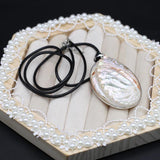 Mother Of Pearl Shell Necklace Irregular Shell Pendant Charms Women Jewelry