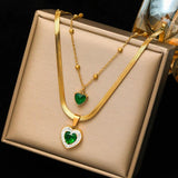 316L Stainless Steel Coin Pearl Necklace For Women Waterproof