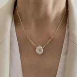 French Style Retro Baroque Pearl Necklace Choker