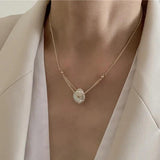 French Style Retro Baroque Pearl Necklace Choker