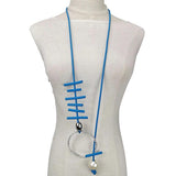 Pearl Pendant Necklaces Gothic Statement Necklace Female Clothes Accessories