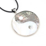 Yin Yang Pendant Necklace Mother-of-pearl Shell Retro Charm