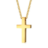 Cross Prayer Necklace Stainless Steel Lucky Jewelry