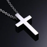 Cross Prayer Necklace Stainless Steel Lucky Jewelry