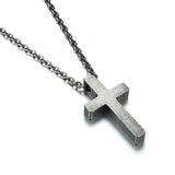 Cross Prayer Necklace Stainless Steel Lucky Jewelry