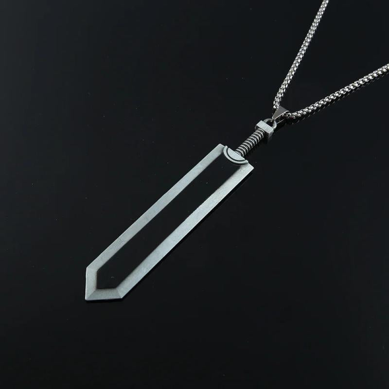 Berserk Sword Guts Pendant Necklace Chains Long Jewelry Accessories