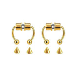 Stainless Steel Magnetic Horseshoe Nose Ring Non-Piercing Nose Clip Nose Jewelry