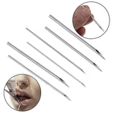 50Pcs 16G Piercing Needles Surgical Steel Disposable Sterilized Tattoo Ear