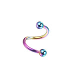 Unisex Hip Hop Ear Stud Body Piercing Rings