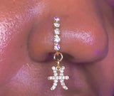 Zodiac Nose Cuffs Non Piercing 18k Plated Jewelry