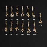 Zodiac Nose Cuffs Non Piercing 18k Plated Jewelry