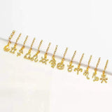 Zodiac Nose Cuffs Non Piercing 18k Plated Jewelry