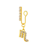 Zodiac Nose Cuffs Non Piercing 18k Plated Jewelry