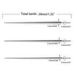14G/16G/18G Piercing Taper Insertion Pin Kit