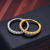 Titanium Nose Ring CZ Zircon Hoop Body Jewelry